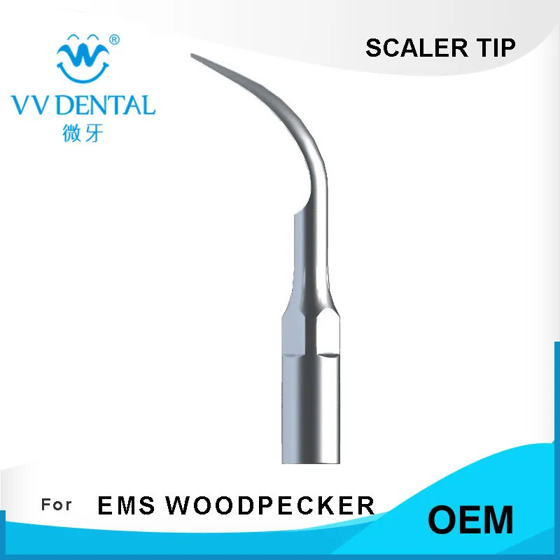 

Dental Ultrasonic Scaler Handpiece and Scaler Tip G1-G6 fit EMS WOODPECKER, HENRY SCEHEINE-SERIES TIPS