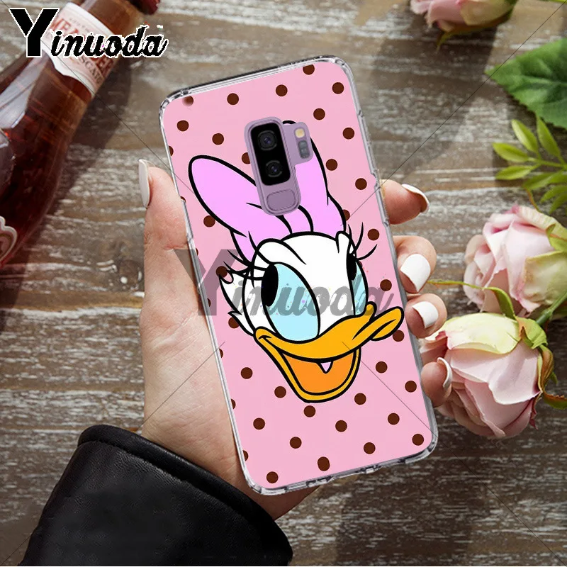 Yinuoda Дональд Дак Роскошный Уникальный Дизайн чехол для телефона Samsung S9 plus S5 S6 S6edge
