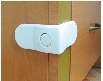 5pcs Child Kids Baby Toddler Wardrobe Doors Fridge Toilet Cabinet Cupboard Drawer bendy Corner Safety Plastic Locks Latches | Мать и