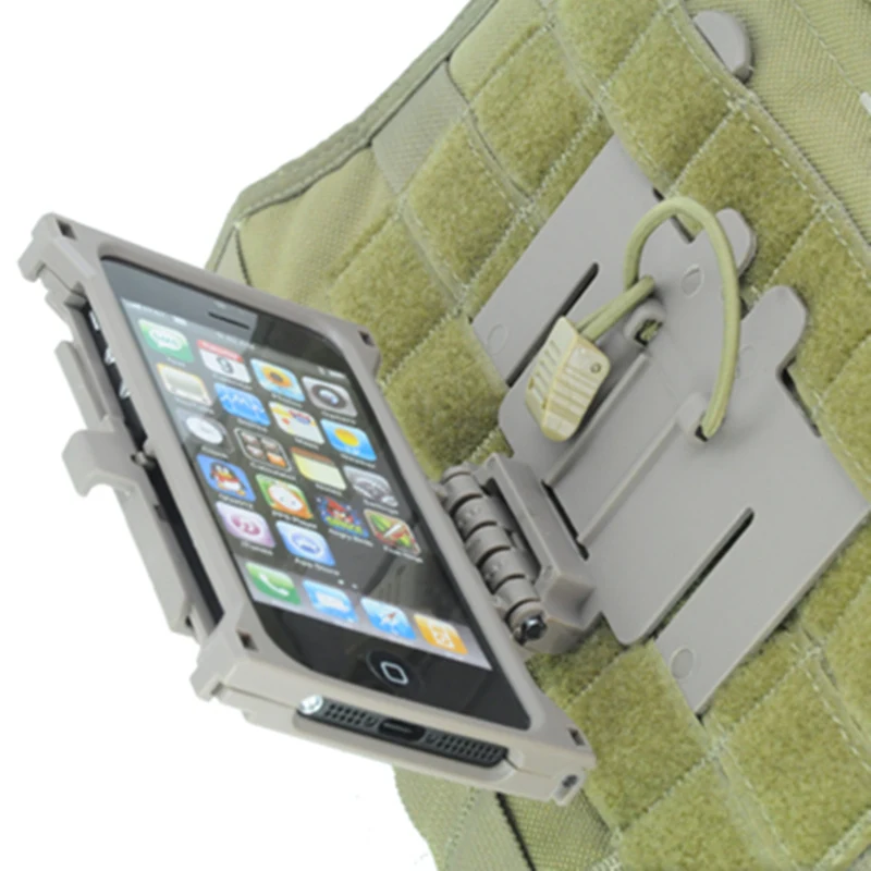 

TB744/TB771/TB772 molle mobile pouch for iphone 5 BK/DE/FG/PINK Free Shipping