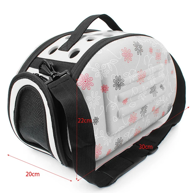Pet Small Dog Cat Portable Sided Carrier Travel Tote Shoulder Bag Cage Kennel apr3_35