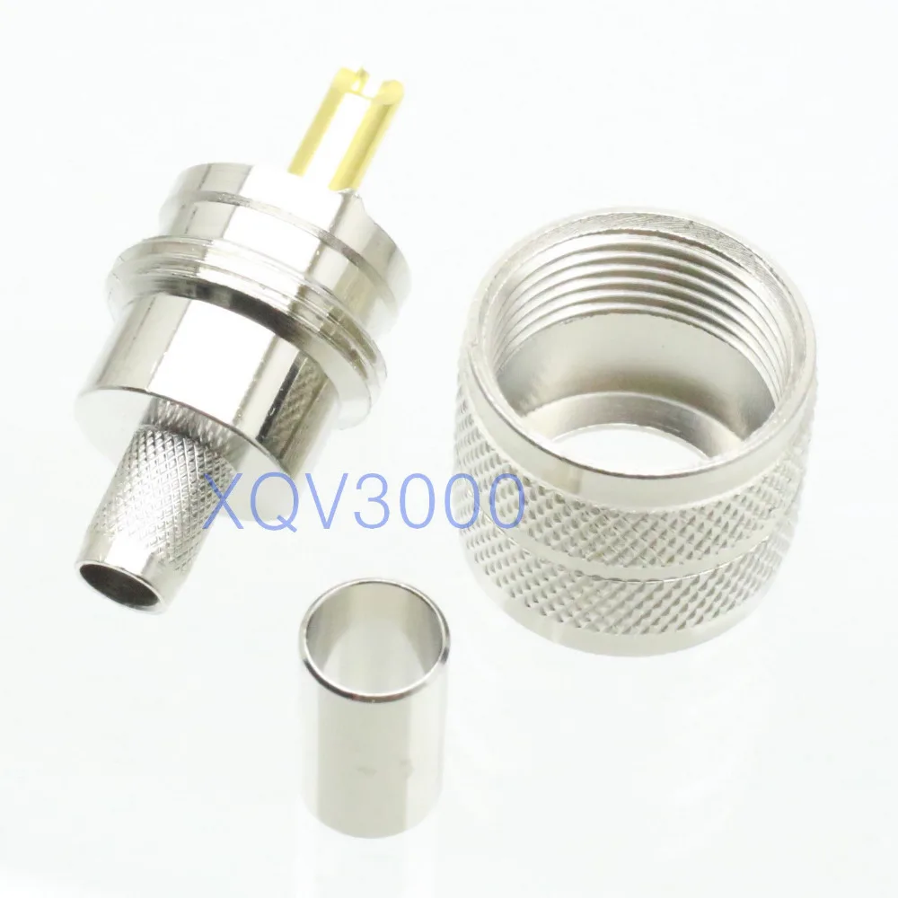 

10pcs Connector PL259 UHF male plug pin crimp for RG8X RG-8X LMR240 RF COAXIAL