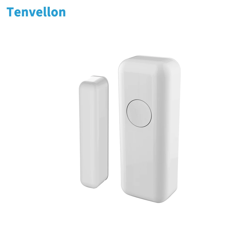 Tenvellon 433MHz Alarm Sensors Wireless Window Door Magnetic Sensor Detector for Home Security Alarm System Tenvellon 433MHz Alarm Sensors Wireless Window Door Magnetic Sensor Detector for Home Security Alarm System