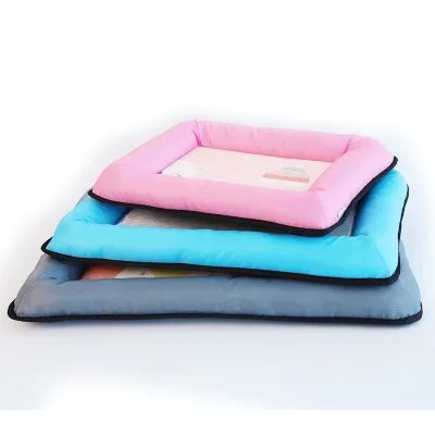 

Four Seasons General Dog Bed Mat Pet Cushion Silk Summer Cooling Puppy Cat Oxford Beds For Small Large Dogs Cats Pad Cama Perro