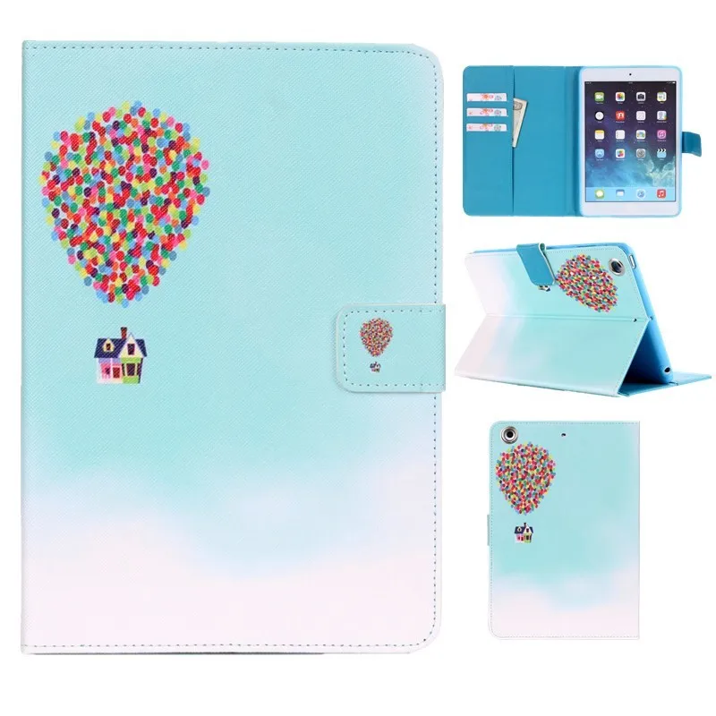 For Mini iPad Mini 2 3 1 Case Smart Wallet Flip PU Leather Silicone Stand Case Girl Kids Gift Protect Full Body Tablet Covers (12)