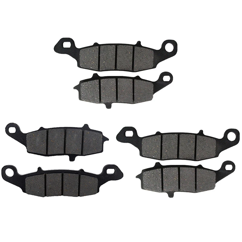 FRONT REAR BRAKE PADS FOR KAWASAKI VULCAN 1600 NOMAD VN1600 2005-2008
