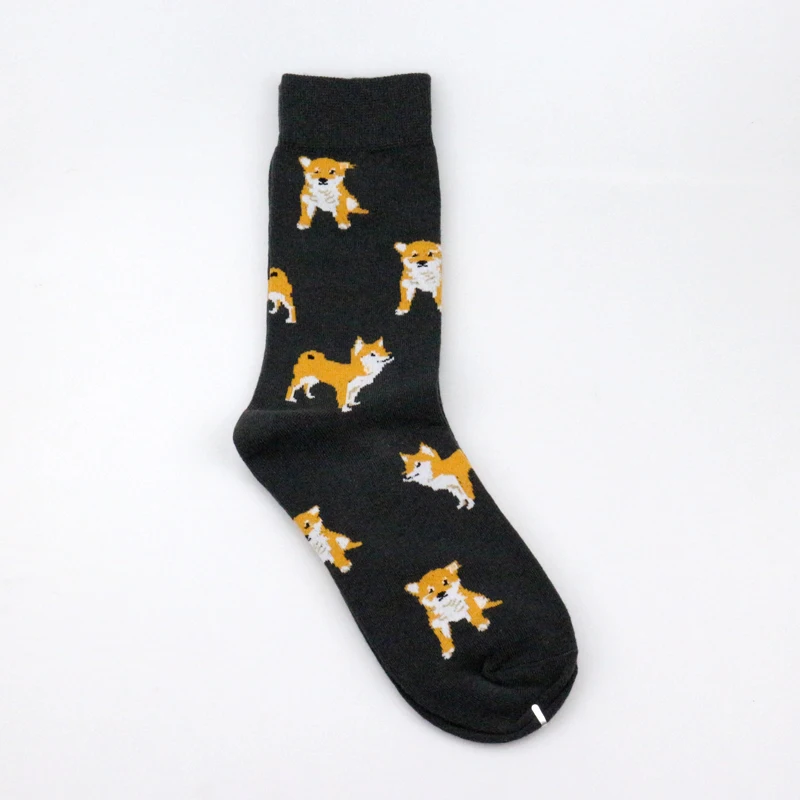 Animal Men Women Unisex Socks Pug Sausage Dog Short Socks Shiba Inu Socks Loafer Beagle Modeager Silky Teckel Crew Buldog socks