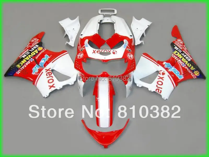 

HOT SALE!!Motorcycle Fairing kit for HONDA CBR900RR 96 97 CBR900 893 CBR900RR 1996 1997 XEROX red white ABS Fairings set HE29
