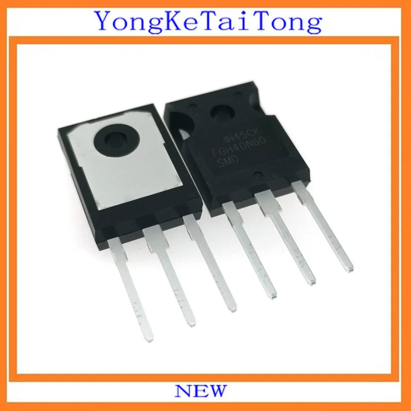 20 шт./лот FGH40N60SMD FGH40N60 40N60 с изолированным затвором(IGBT) 600 V 40A TO247