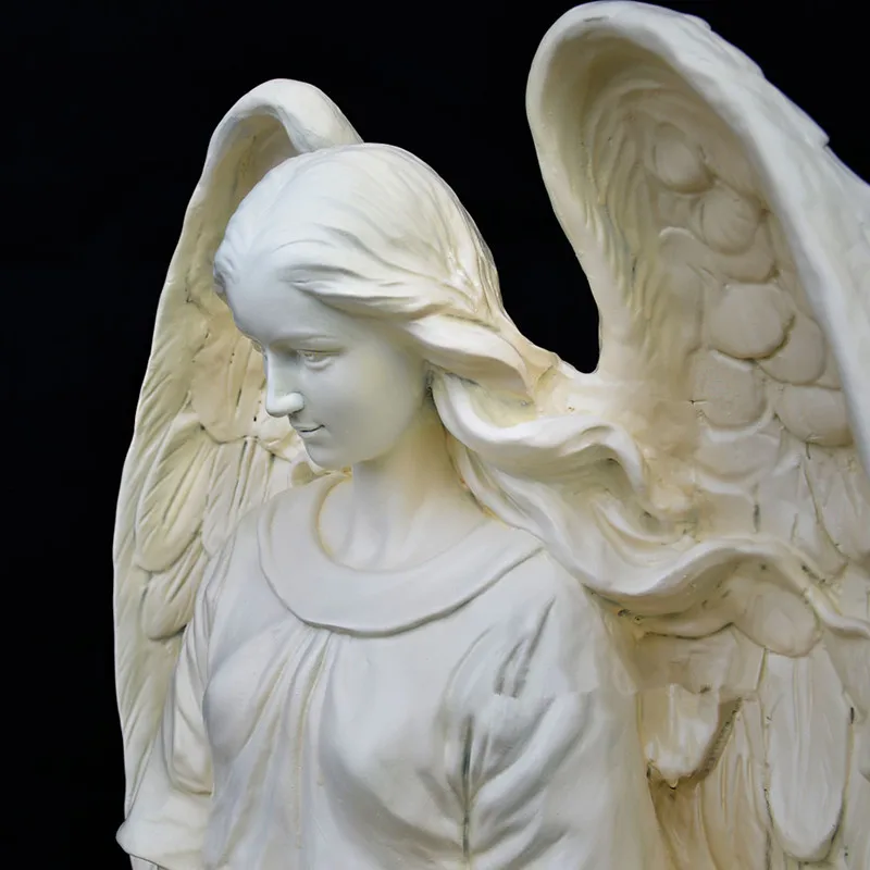 79 см Статуя Свободы бюст ангел статуя Континентальная украшение дома Смола искусство и ремесло подарок L2161