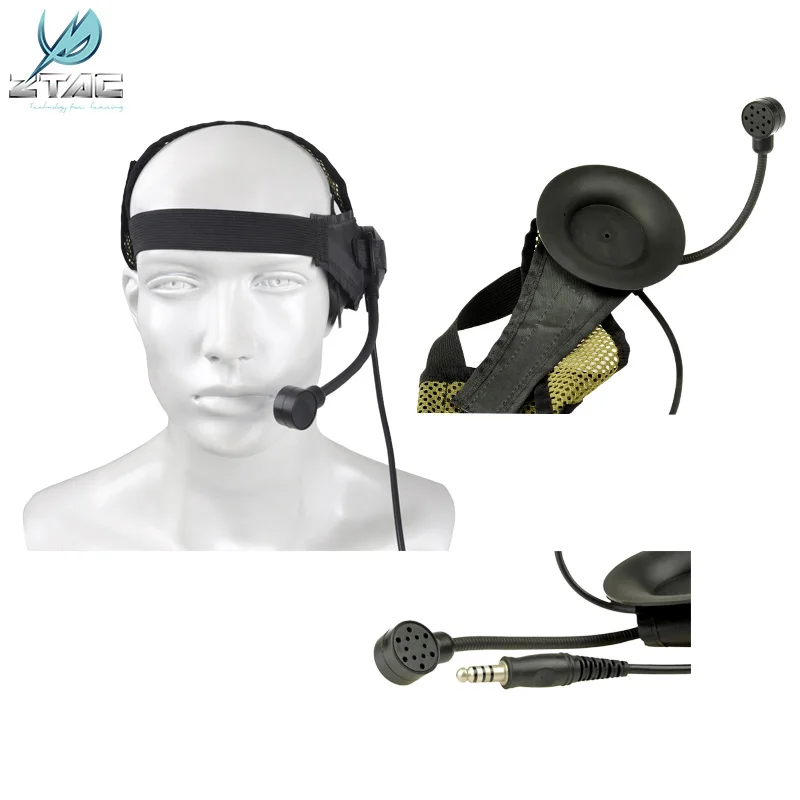 Z tactical zSelex TASC1 Military Standard Plug Tactical headset headband tactical gaming Open type earpiece Z028 5