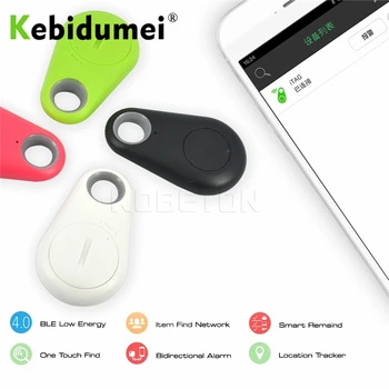 

Kebidumei Mini Smart Tag Bluetooth Tracker Wireless Anti-lost Alarm Child Bag Wallet Key Finder GPS Locator Lost Remind