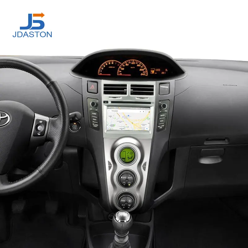 JDASTON Android 9,0 автомобильный dvd-плеер для Toyota Yaris 2005-2011 gps навигация 2 Din автомагнитола стерео Авто Аудио Восьмиядерный 4G+ 64G