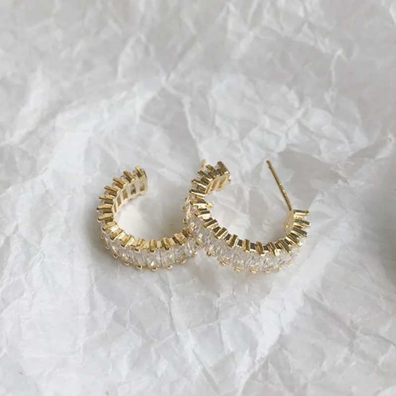 Шикарные модные корейские Кристальные серьги для женщин летние аксессуары Элегантные Giirl вечерние подарки букле doreille