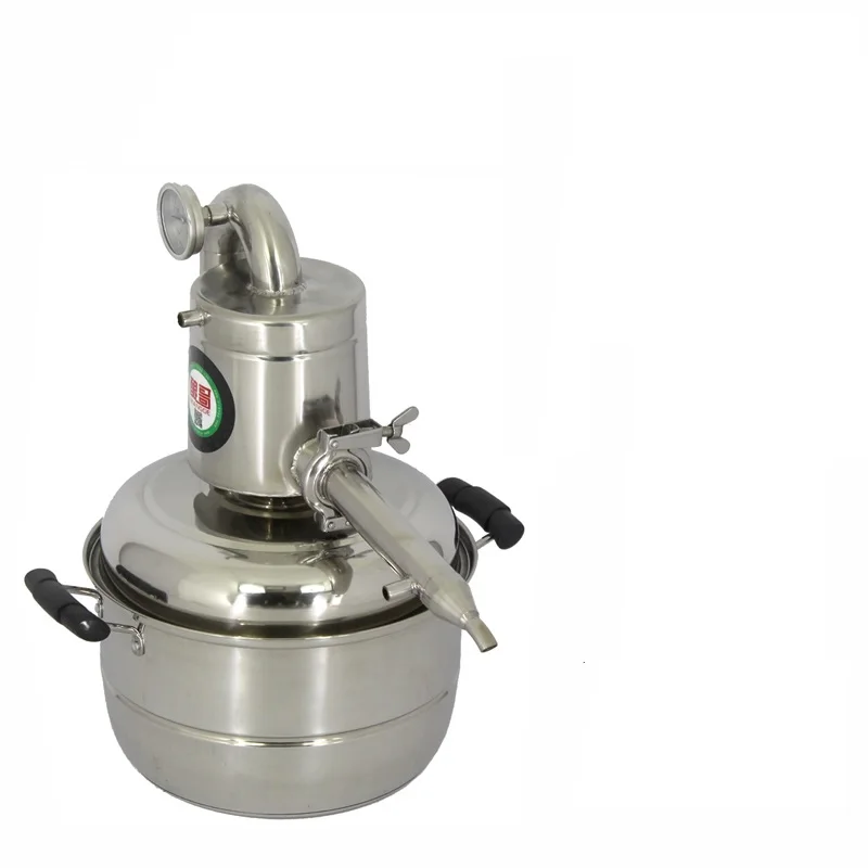 

Wine Brewing Device Alcohol Distiller Alcohol Stainless Distiller Home Brew Kit Moonshine Wine Making Boiler Home