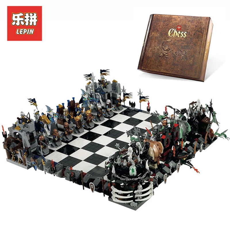 

In Stock DHL Lepin Sets 16019 2475Pcs Movies Figures Games Castle Giant Chess Model Building Kits Blocks Bricks Kids Toys 852293