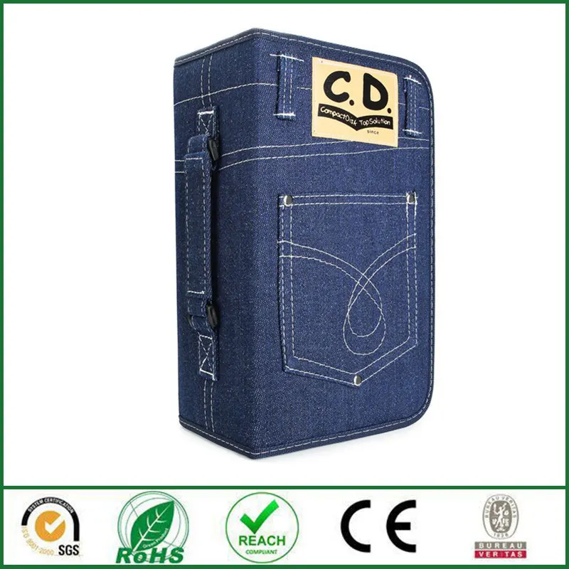 ymjywl CD Case New DVD/CD Bag Large Capacity 128 Disc Collection Bag High Quality Case For Car And Home Storage Box