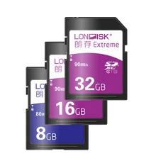 Londisk sd-карта 32 ГБ реальная емкость 8 ГБ 16 ГБ 32 ГБ класс 10 UHS-1 Карта Памяти высокоскоростная карта памяти SD для камеры