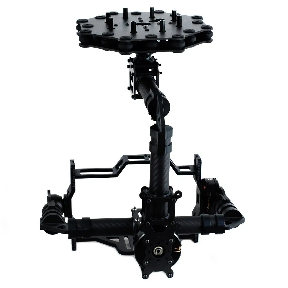  3 axis DSLR Brushless Gimbal Glass Fiber Aerial Camera (With the motor)