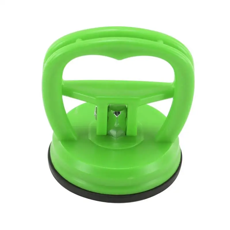 Мини-Автомобильный съемник для удаления вмятин, инструменты для удаления вмятин, крепкая присоска, набор для ремонта автомобиля, стеклянный металлический подъемник, блокировка, полезная - Цвет: Green