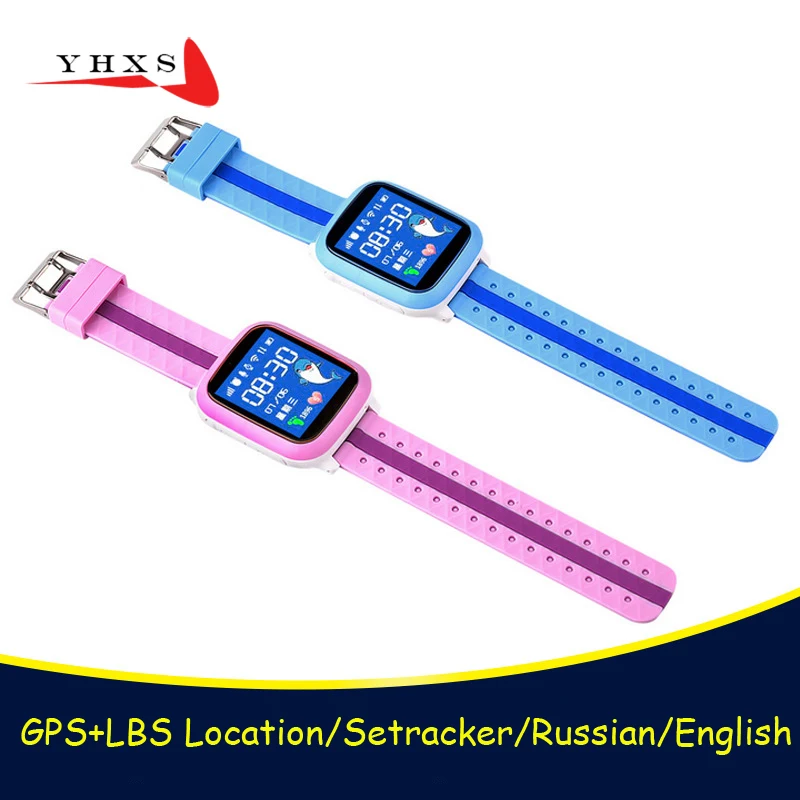 Waterproof Smart Watch Kids Children Baby GPS WiFi Locator Tracker SOS Call SIM Card Remote Monitor Smartwatch PK Q100 DS18 Q90