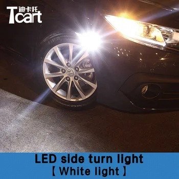 

2pcs LED Bulbs Side Marker Signal Lights Marker Lamp For Honda For Civic 2016 2017 2018 2019