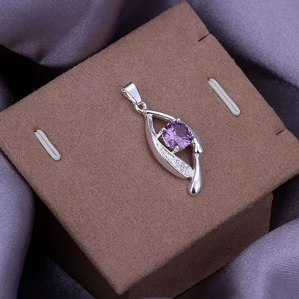 P262_2 Hot Selling Silver Color Jewelry Wholesale Factory Price 925 Fashion Pendant Bamboo Clip Zishi /atfajkma Avcajmja | Украшения и