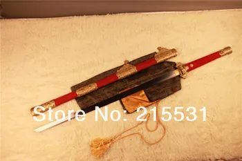

Authentic longquan sword/China package sharkskin combating dao tang tang sword/hand/burning blade/wushu sword/town house to ward