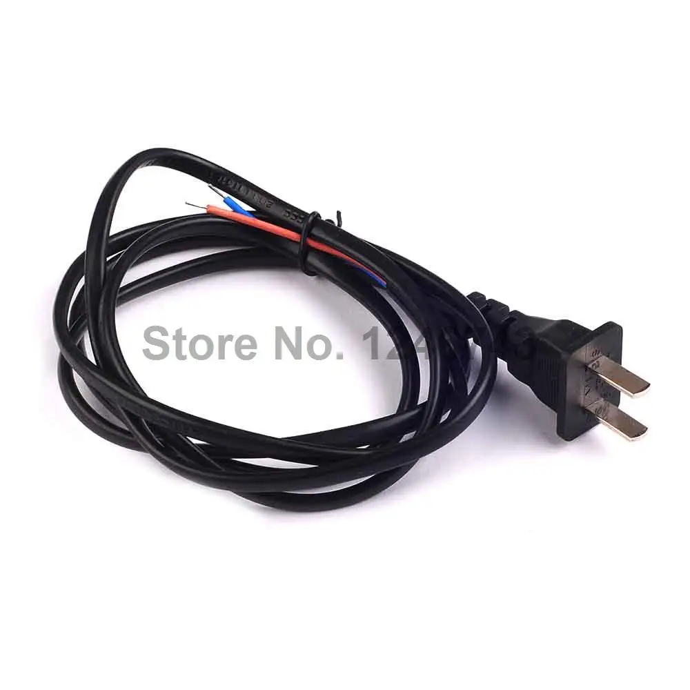 1PCS Power Cable 1.5m Single Head 2 core Power Cable (not USB Power Cable)