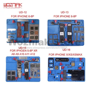 

Universal Main Board Fingerprint CPU Fixture For IPHONE 5/6/7/8/PLUS/X/XS/XR/XSMAX A8 A9 A10 A11 A12 Planting tin Fixation Jip