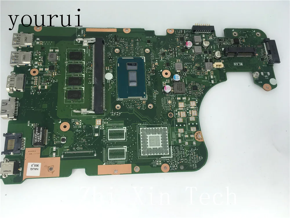 yourui Quality X555LD REV3.6 Main Board For ASUS X555LAB Laptop Motherboard with i5-5200u Processor Fully Test Free Shipping | Компьютеры