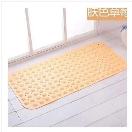 green plant cactus print shower curtain non slip carpet toilet mat simple bathroom shower curtain setwater washable Trigger Point Massage Bathroom Mat Anti-slip Suction Cup Sheet Household Shower Room Pad Pvc Pebble Tub Bathing Massager Foot