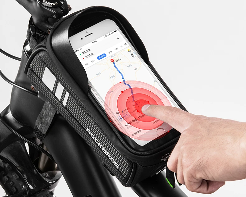 Discount ROCKBROS Waterproof Bicycle Frame Bags Cycling Touch Screen Top Tube Bags Bike Handlebar Front Phone Case Holder Bags 6.0 Inch 16 Discount ROCKBROS Waterproof Bicycle Frame Bags Cycling Touch Screen Top Tube Bags Bike Handlebar Front Phone Case Holder Bags 6.0 Inch 16