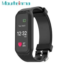 L38i Смарт Группа Браслет сердечного ритма Мониторы Bluetooth 4.0 полноцветный TFT-LCD Экран для IOS телефона Android