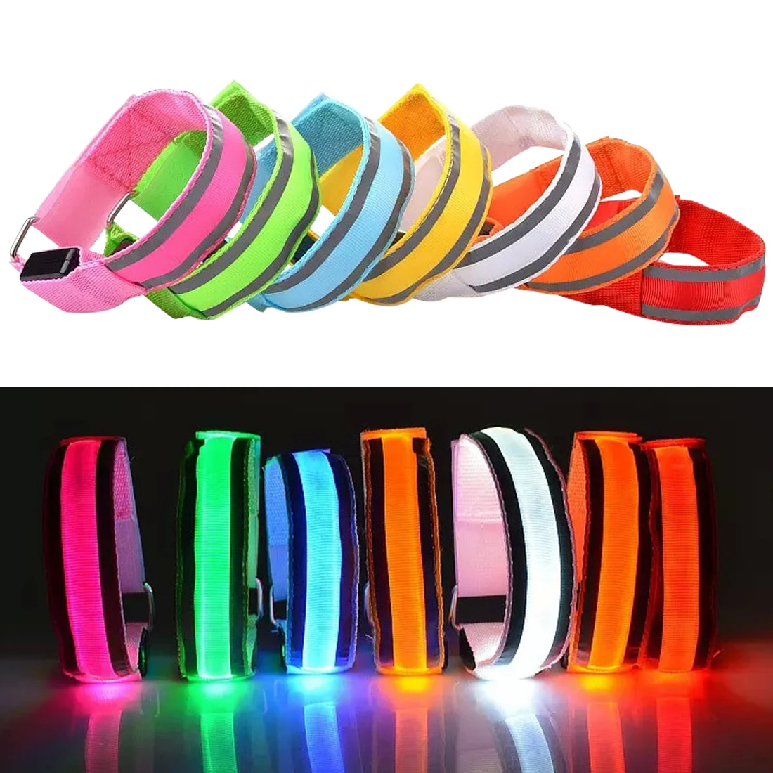 Clearance Armband LED Lights Running Cycling Jogging Walking Safety led light electric scooter 1