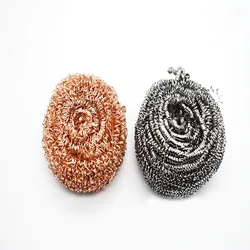 Nettoyeur de pointe de fer à souder, fil en acier, boule d'éponge, fil en acier inoxydable, boule de nettoyage de vaisselle de cuisine, épurateurs 