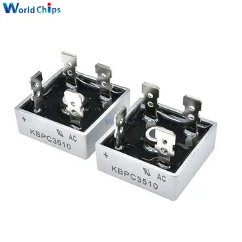 

10PCS KBPC3510 35A 1000V Diode Bridge Rectifier KBPC3510 Single Phase Bridge Rectifier New Arrival