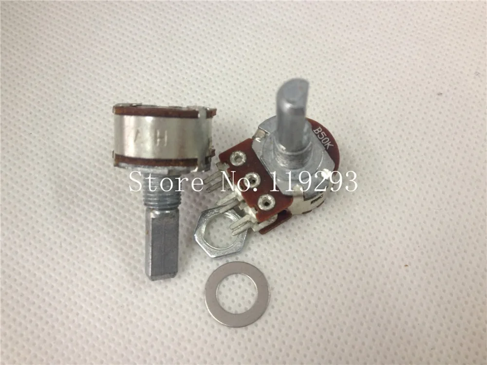 [bella]hv Double Potentiometer B50k20f Axle10pcs/lot