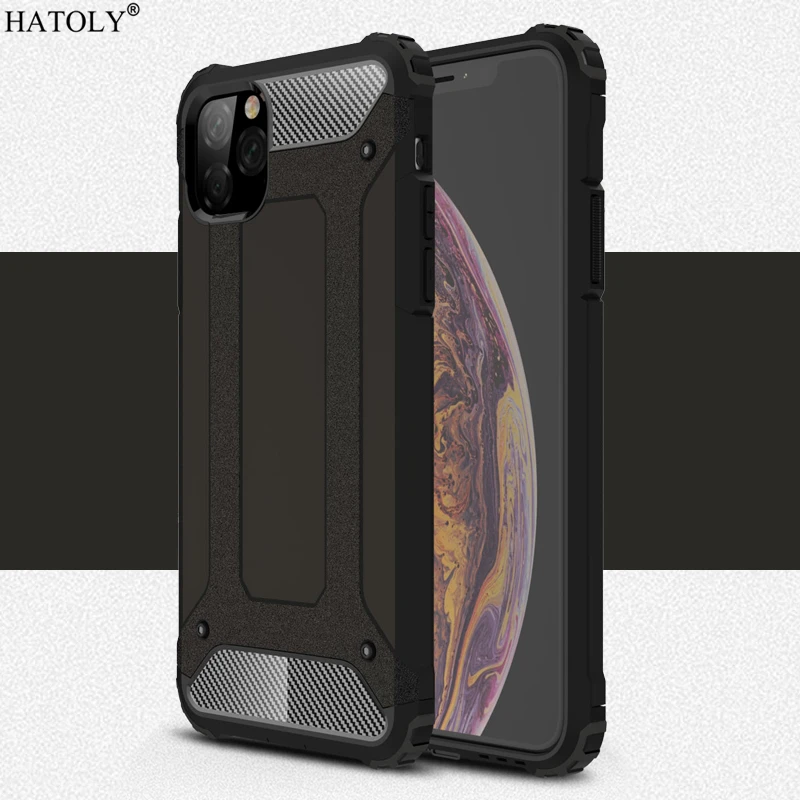 

For iPhone 11 Pro Max Case Anti-knock Rugged Armor Cover For iPhone 11 Pro Max Silicone Phone Bumper Case For iPhone 11 Pro Max
