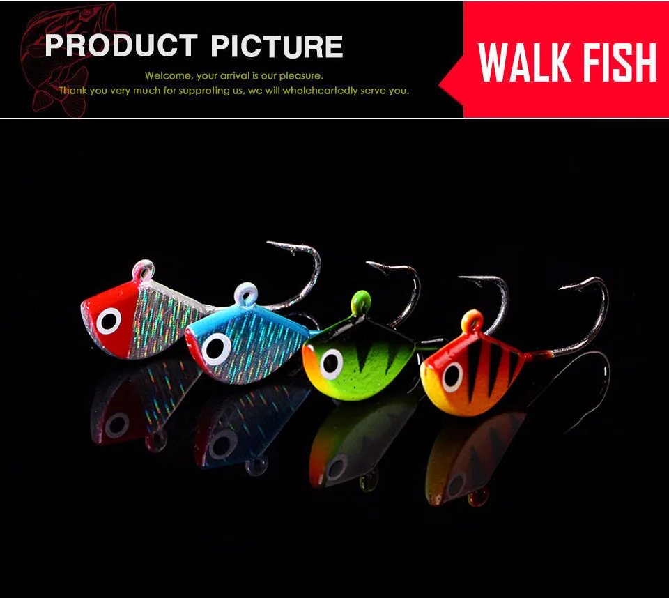 WALK FISH, 26 шт./лот, приманка для рыбалки, зимняя, для подледной рыбалки, жесткая приманка, Minnow, Pesca, снасти, Isca, искусственная приманка, кренкбейт, Swimbait