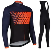 2017 Hombres Ciclismo Jersey ropa Ciclismo MTB Larga Ropa bicicleta Ciclismo apretado Jersey de bicicletas Ropa Talla XS-4XL