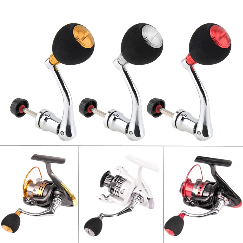 Full Metal Spinning Fishing Reel Replacement Handle Rocker Arm Grip