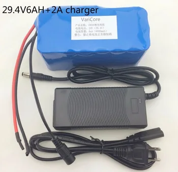 24 6Ah 7S3P 18650 Lithium Battery 29.4 V 6000 mAh electric bike moped / electric / lithium-ion battery + charger 24 6Ah 7S3P 18650 Lithium Battery 29.4 V 6000 mAh electric bike moped / electric / lithium-ion battery + charger