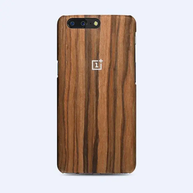 Чехол Oneplus 5/5 T песчаник черный из палисандра или эбенового дерева дерево Karbon для Oneplus 5 five One plus 5 5T OP5 защитный чехол - Цвет: Rosewood