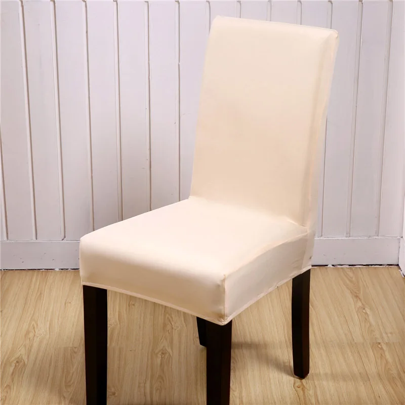 Эластичные чехлы на стулья для ресторана свадьбы банкетный стул для отеля, спандекс - Цвет: colour22