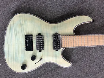 

Shelly new store factory custom maple body neck through guitar Mayones Regius 7 String electric guitar musical instruments shop