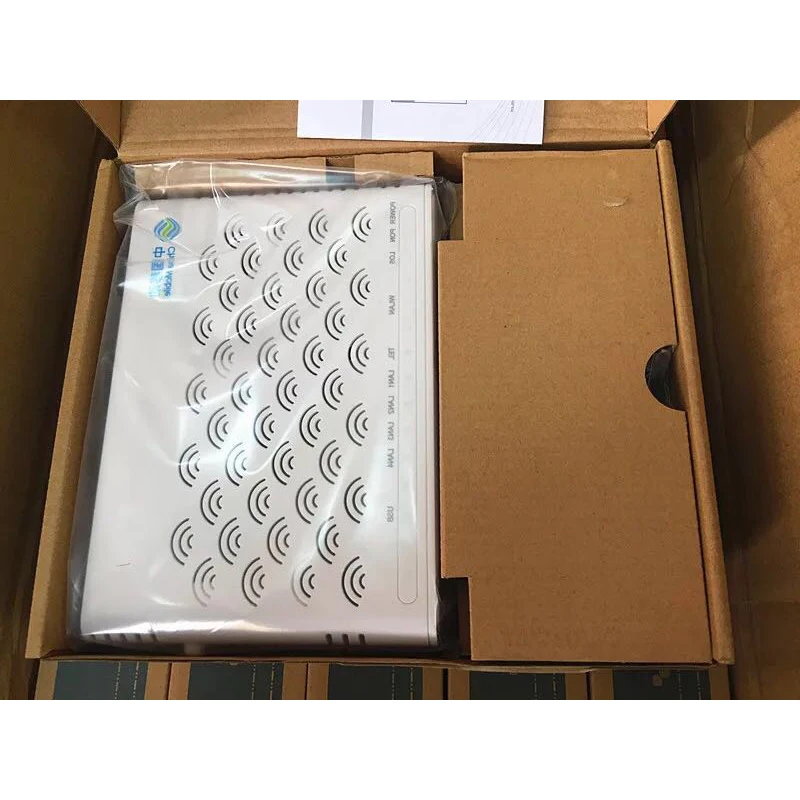 Оригинальный Новый ZTE F612 GPON ONU/ONT с 1GE + 3FE 1TEL USB Wi Fi маршрутизатор поддержкой