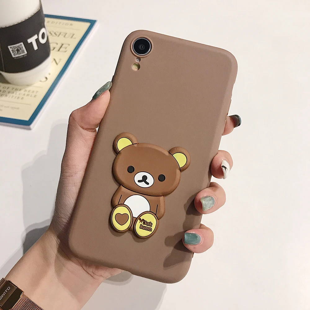 3D мультяшный чехол для Huawei Honor 10 7A 8 8A 8C 8X Max 9i играть V10 V20 V9 G9 плюс GR3 GR5 MATE 20x9 Pro Lite