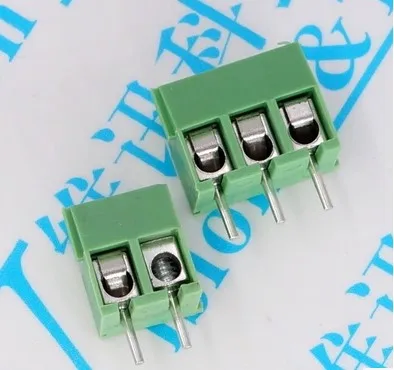 10pcs MG/KF350-2P 3P Green Pin Screw Terminal Block Connector KF350 3.5mm Pitch amphenol connector 250V/10A | Обустройство дома