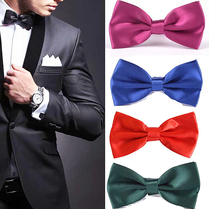 

Wholesale Bow Tie Mens Butterfly Cravat Party Ties For Men Bow Ties Gravatas Corbatas Special Link Tuxedo Wedding Bow ties